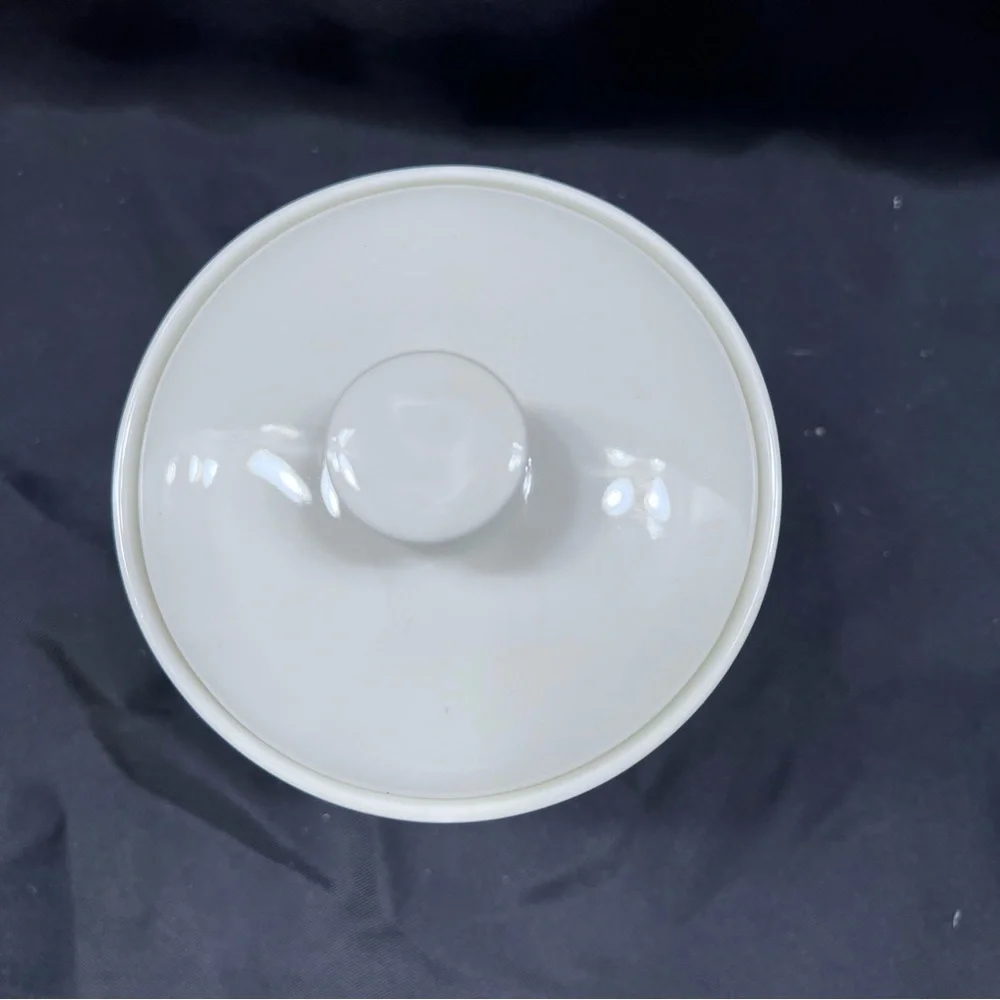 1987 Minton England Royal Doulton - Golden Days - Lidded Sugar Bowl Jar Vintage‎